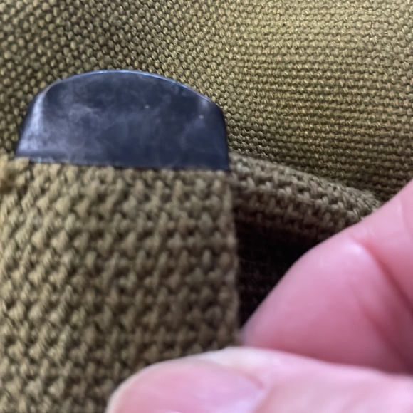 A NWOT Military Messenger Bag Pockets Adjustable Straps 100% cotton Army Green - Picture 13 of 14